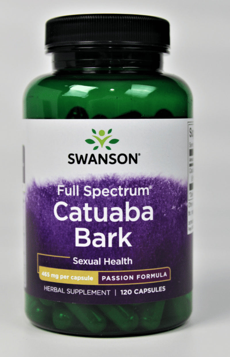 Full Spectrum Catuaba Bark 465 Mg 120 Caps 4 Pack