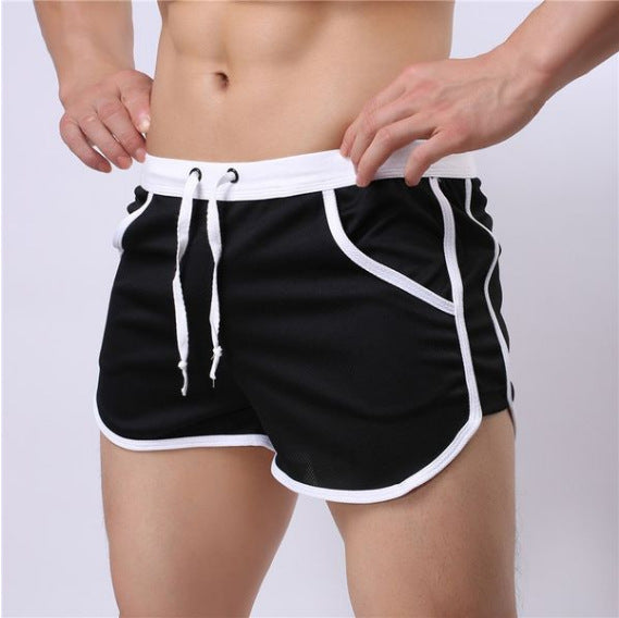 Wide Outer Split Short Three-Movement Pants Step Shorts