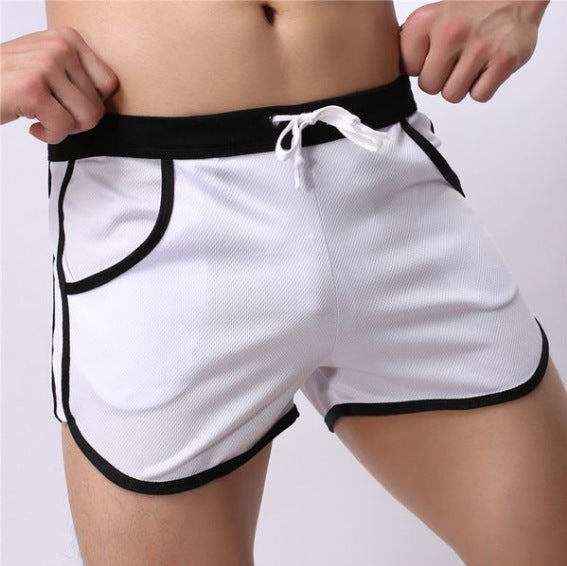 Wide Outer Split Short Three-Movement Pants Step Shorts