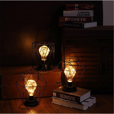 Wire-Design table lamps