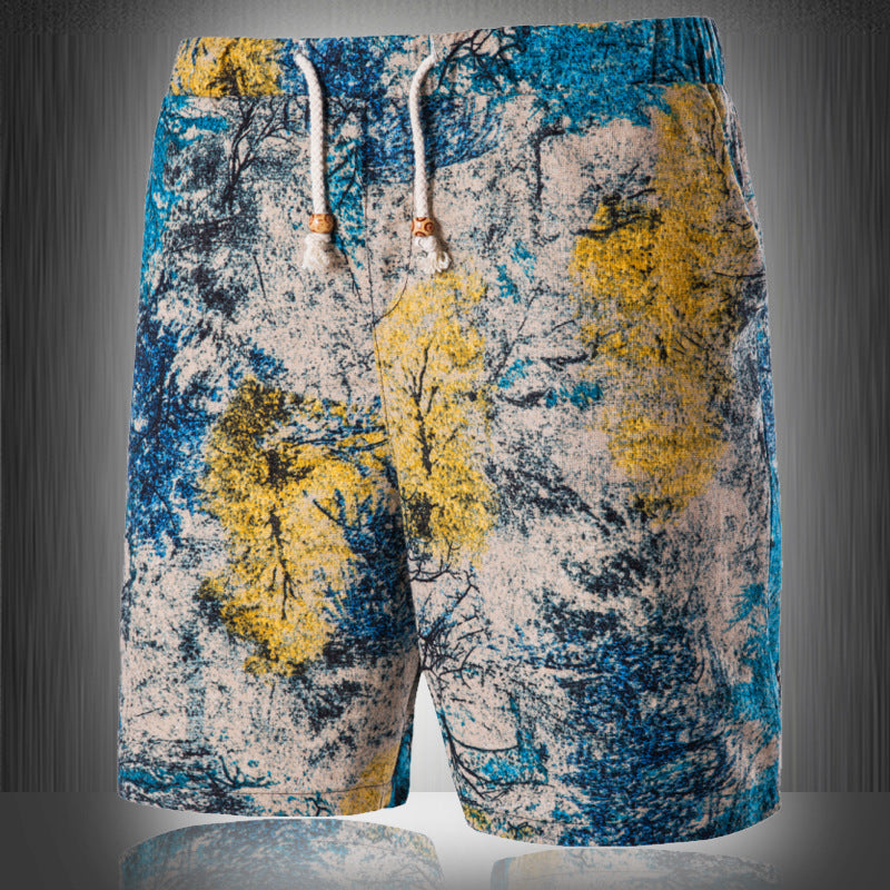 Men's linen shorts