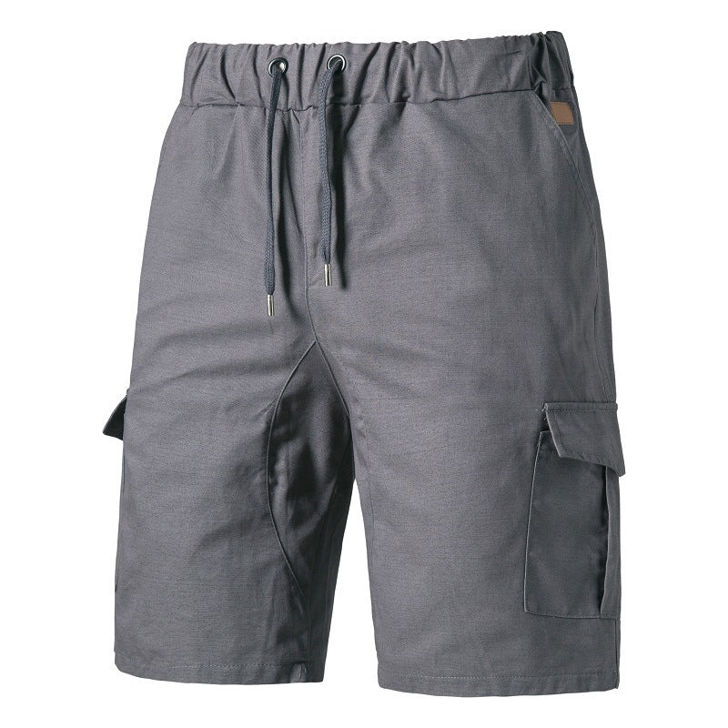 Casual tooling multi-pocket casual men's shorts