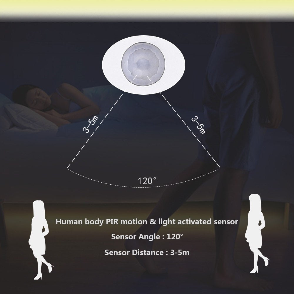 LED intelligent human body induction bed lamp belt