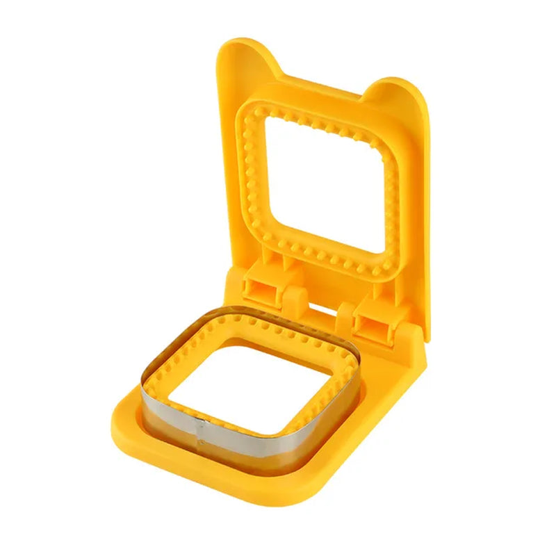 DIY Sandwich Cutters Mould Square Food Toast Bread Mold for Kids Breakfast Vegetable Cutting Molds Baking Accessories