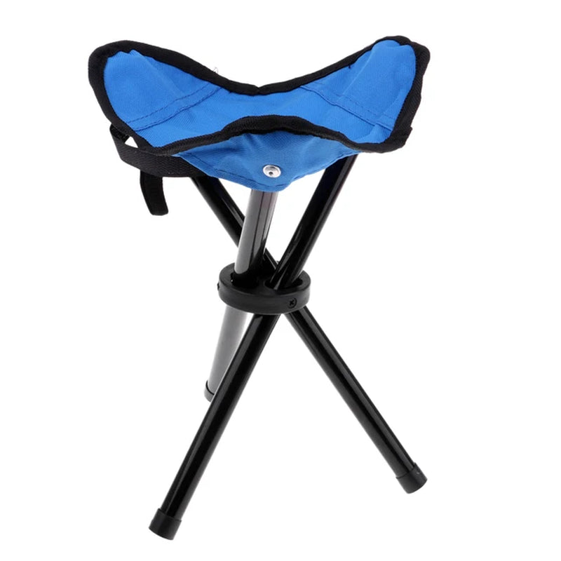 Foldable Portable Tripod Stool Folding Chair for Outdoor Fishing Camping Hunting Hiking Ultralight