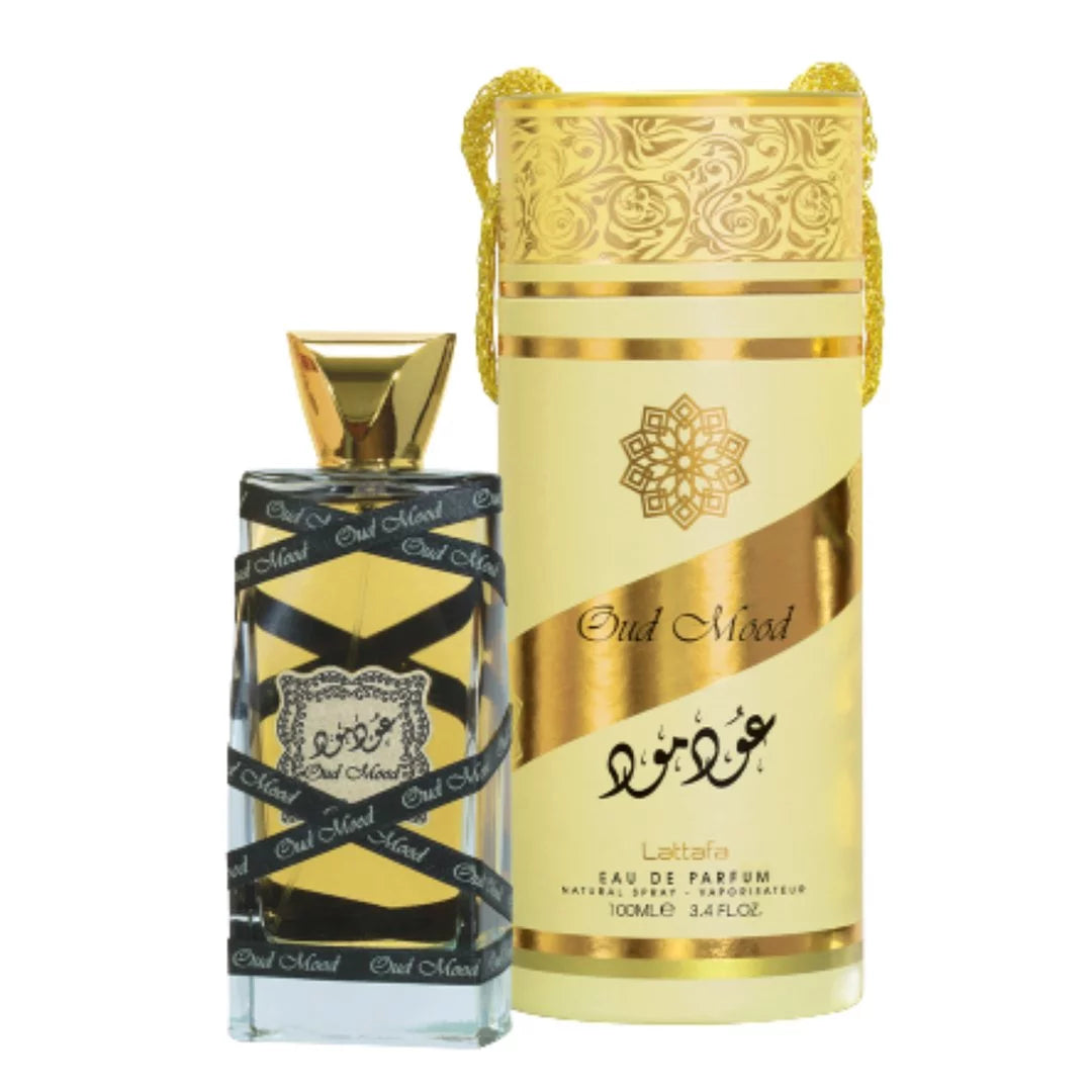 Unisex Oud Mood EDP Perfume Natural Spray 100ML (3.4Oz)