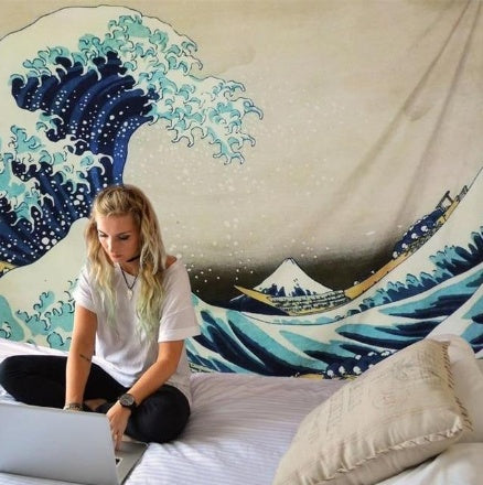 Waves Tapestry