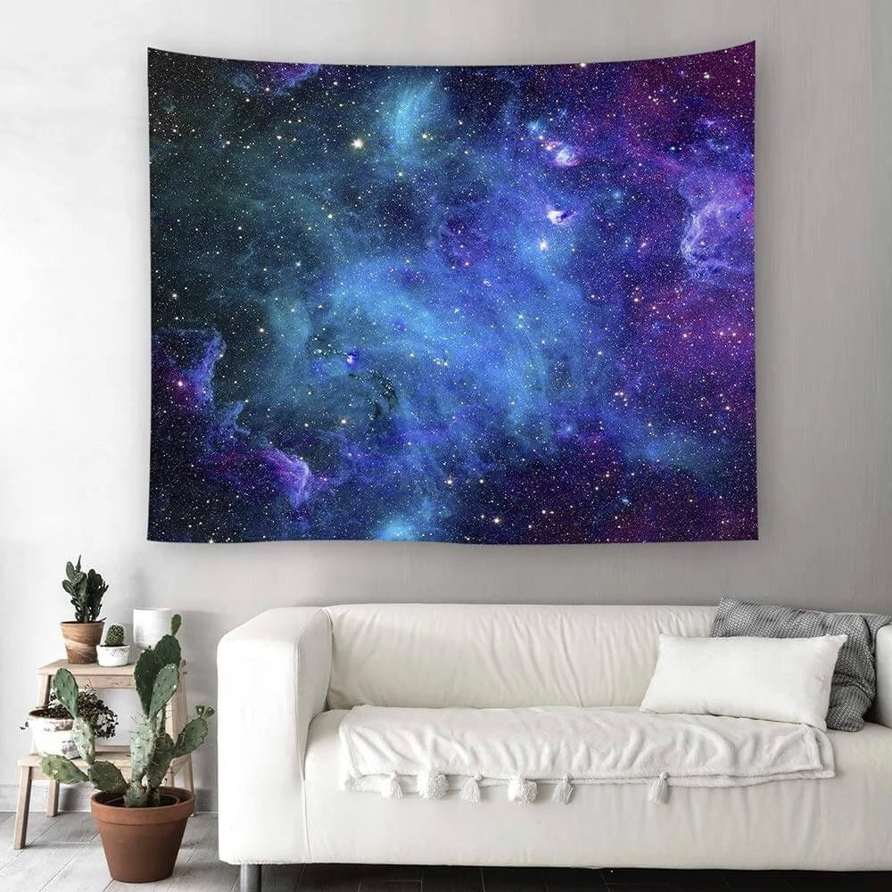 Blue Gas Cloud Tapestry