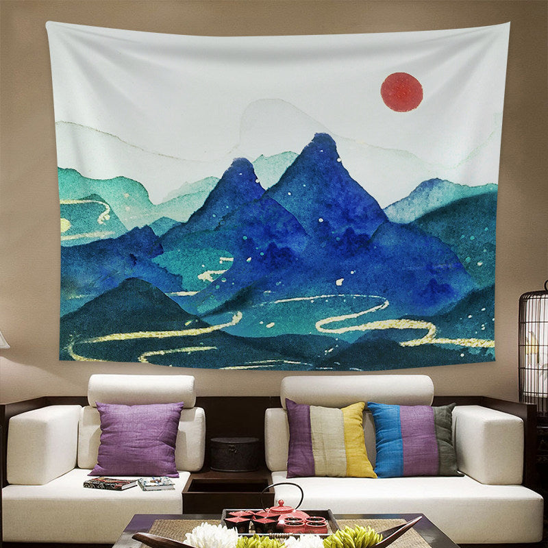 Japanese style background cloth tapestry