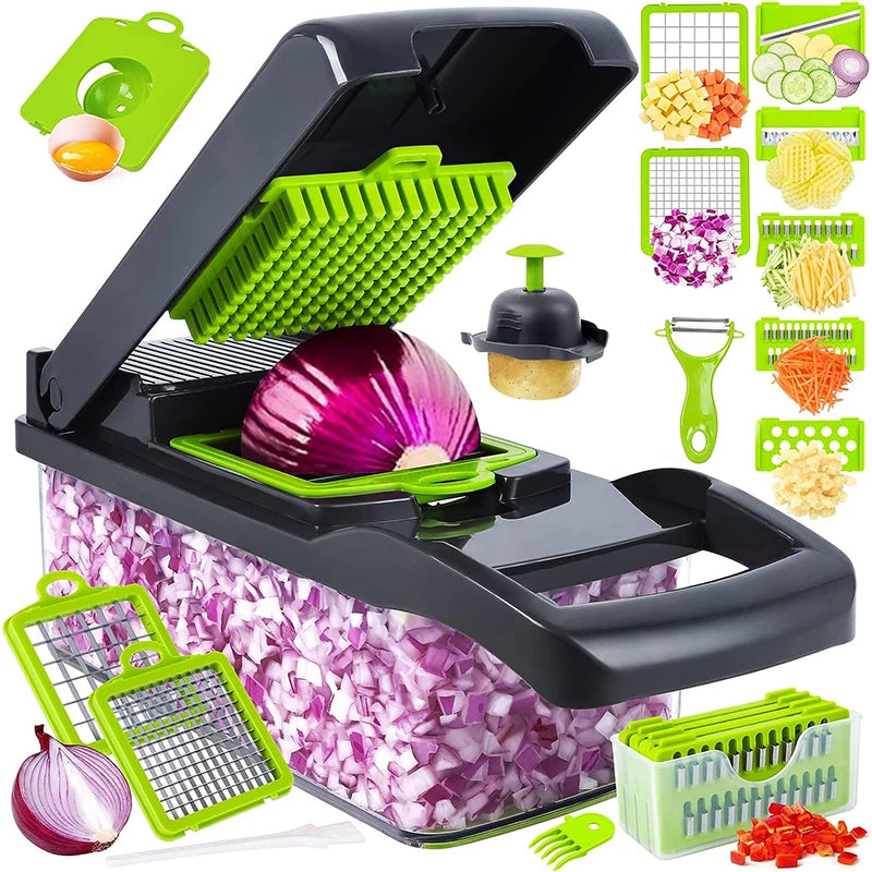 Multi-Functional Vegetable Cutter Household Potato Slicer Kitchen Radish Grater Slicer Kitchen Home Fruit Vegetable Tools