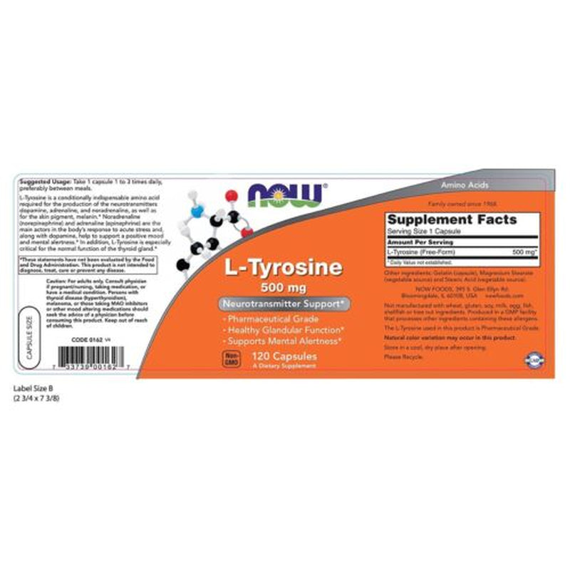 NOW Foods L-Tyrosine