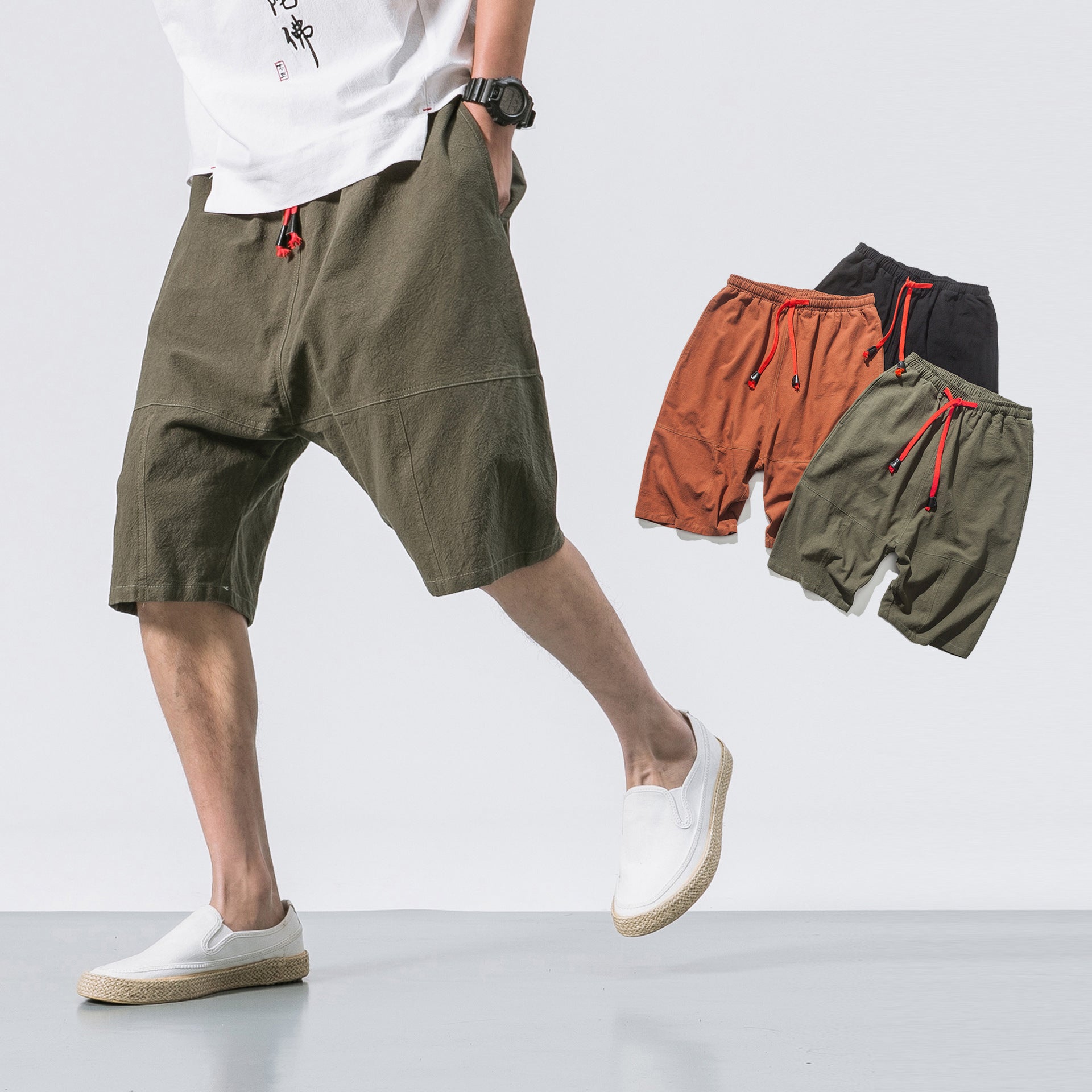 New Men's Short Pants Workout Shorts Male Summer Trousers