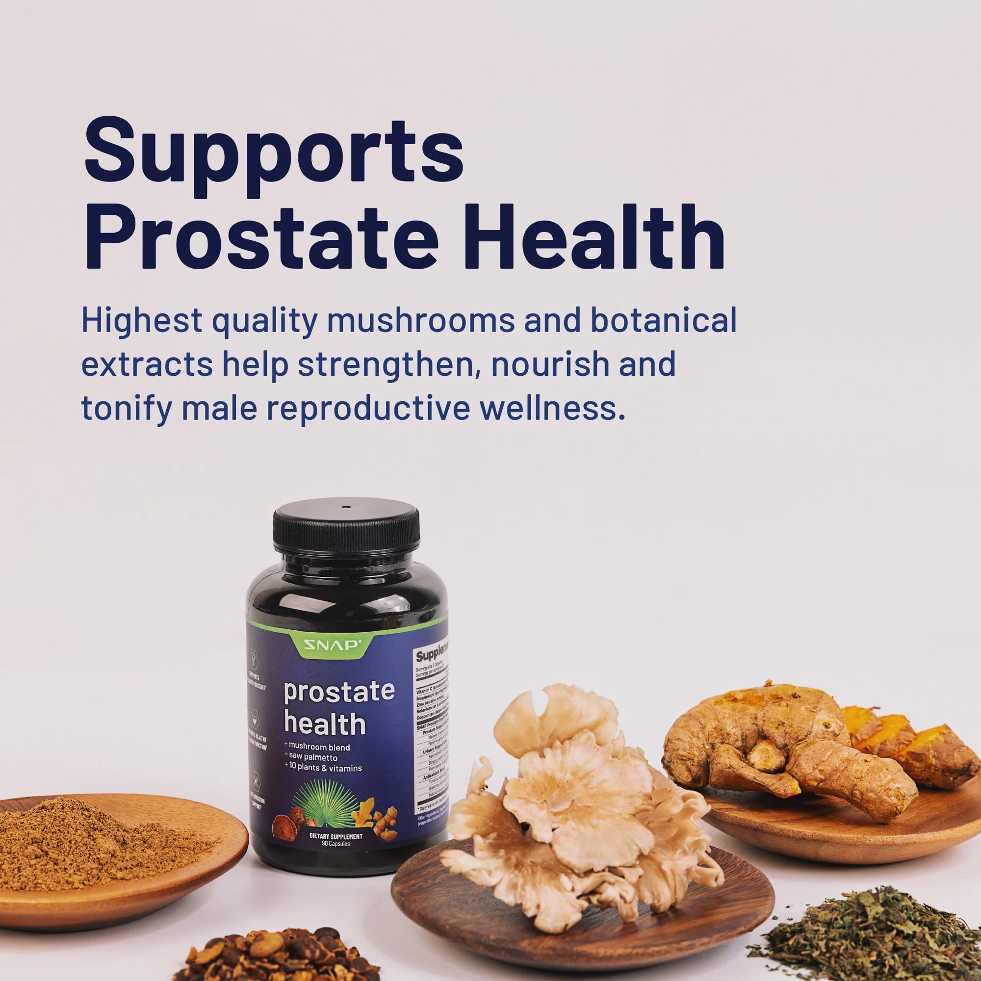 Prostate Health for Men, Saw Palmetto Dietary Support Formula, 90 Capsules