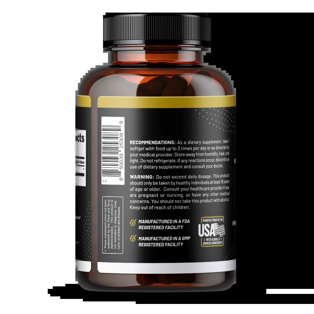 Natural Black Seed Oil Capsules 100% Cold Pressed  (90 Capsules)