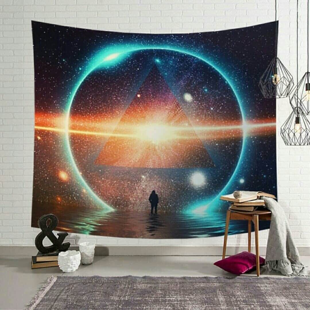 Cosmic Revelation Tapestry