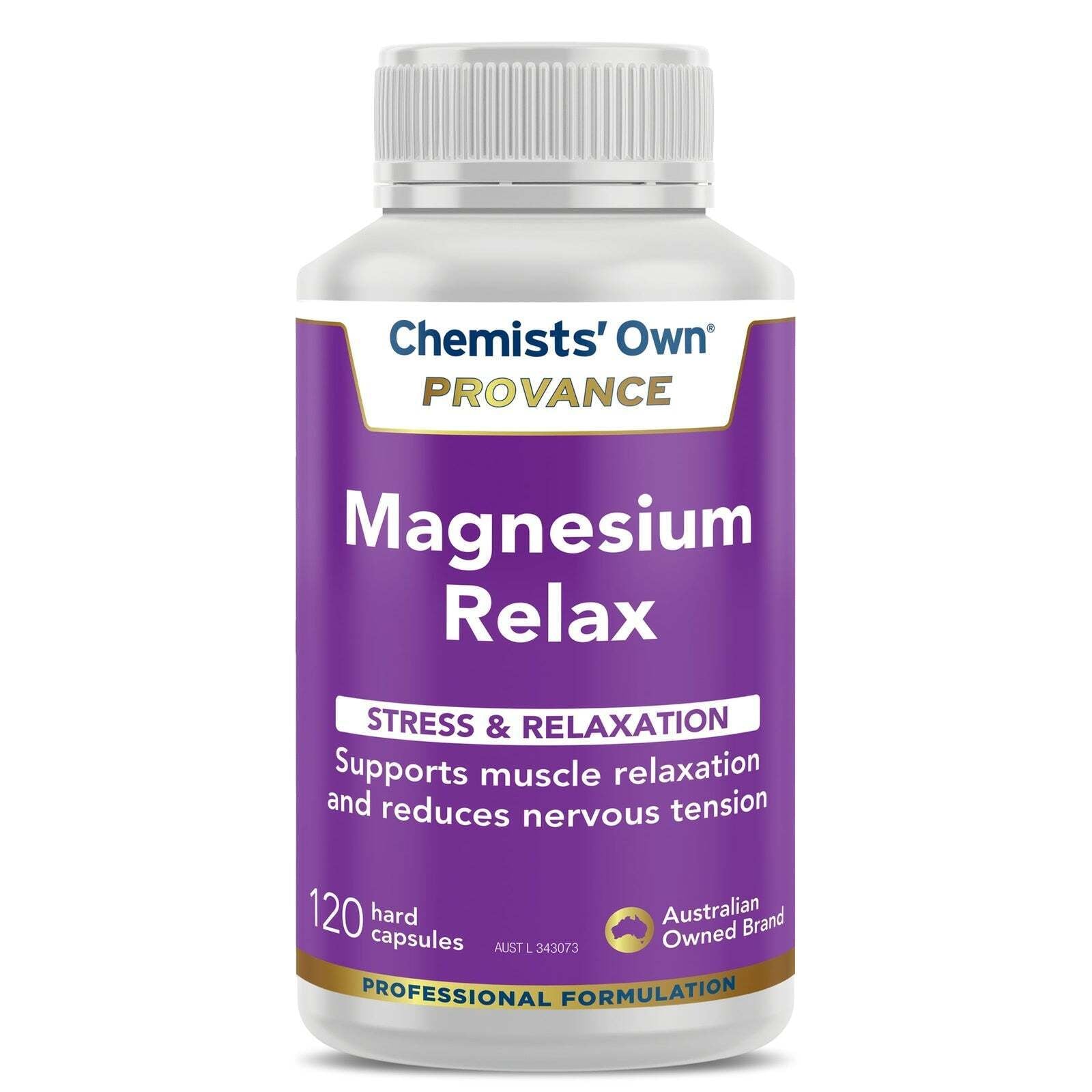 Chemists' Own Provance Magnesium Relax 120 Capsules