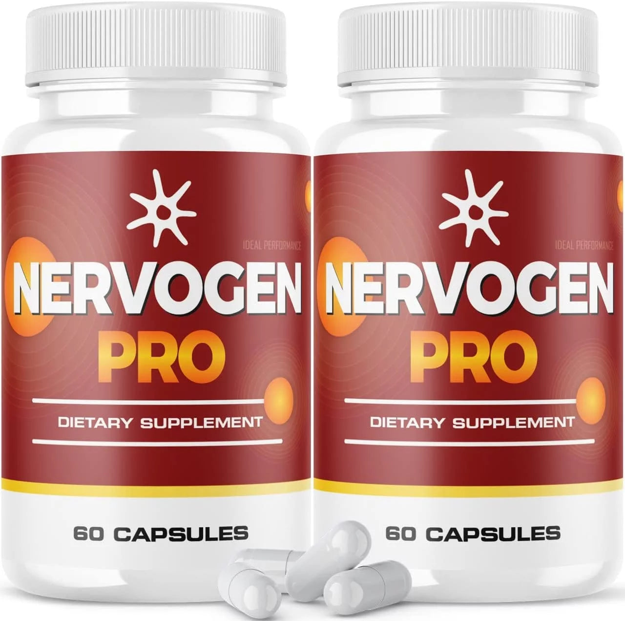 (2 Pack) Nervogen Pro Supplement (120 Capsules)