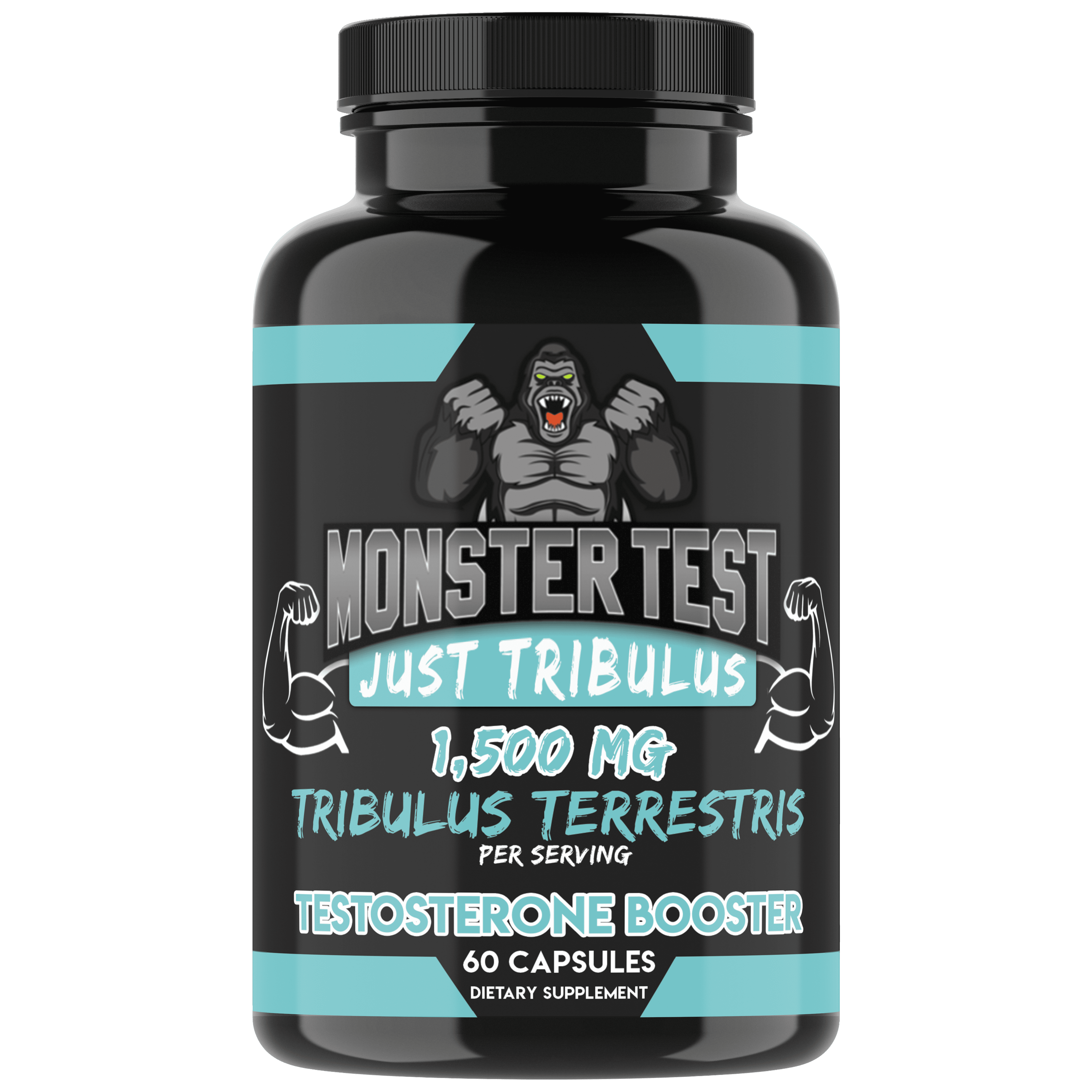 Monster Test 120Ct +Monster Just Tribulus Testosterone Booster