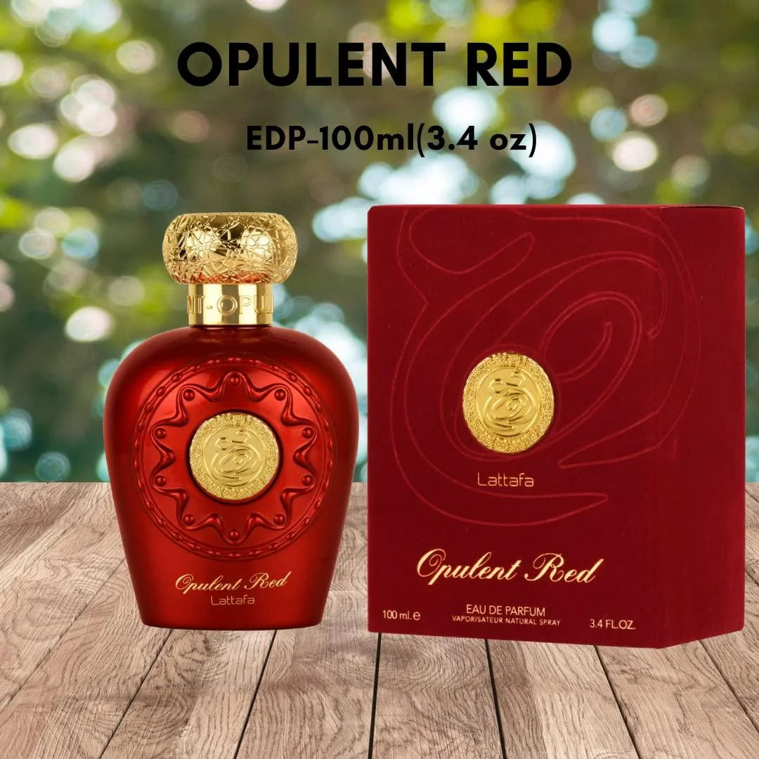 Men'S Opulent Red EDP 3.4 Oz Fragrances 6291108737095