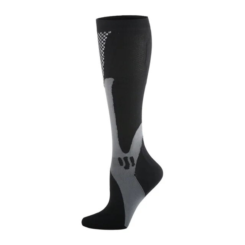 Compression Socks Nylon Medical Nursing Stockings Specializes Outdoor Cycling Fast-Drying Breathable Adult Sports