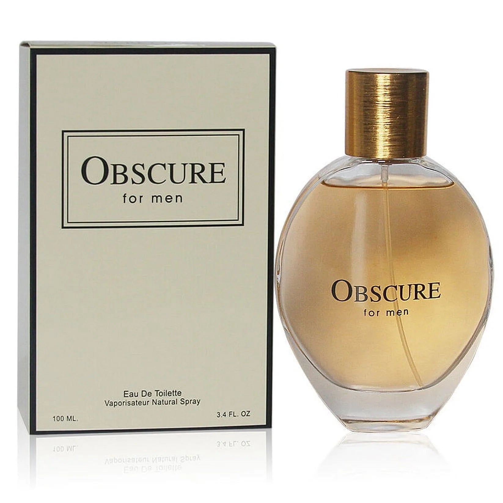 OBSCURE for MEN Secret plus Eau De Toilette Cologne Perfume, 100 Ml