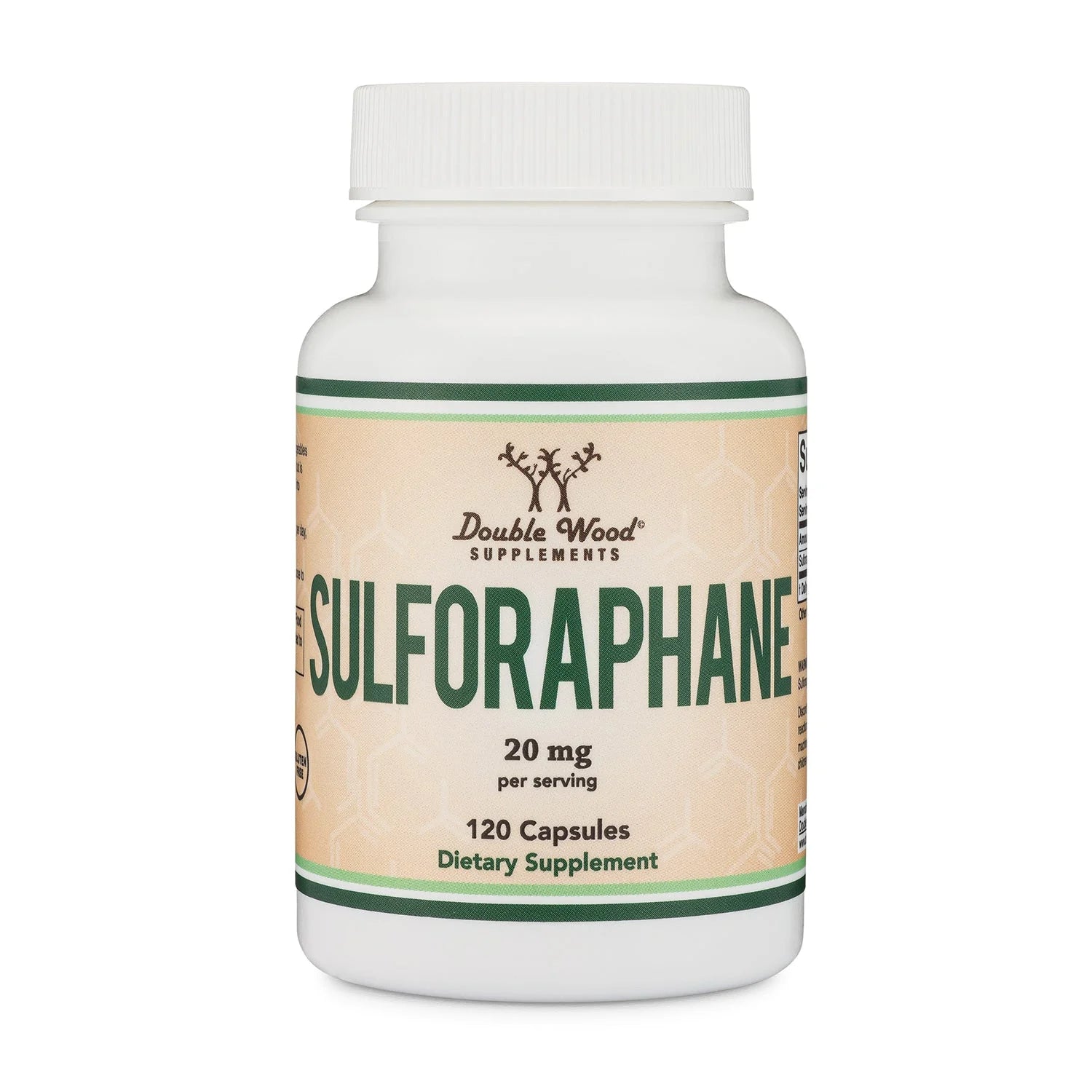 Sulforaphane Supplement - 20Mg of Activated and Stabilized Sulforaphane per Serving (120 Capsules) Potent Broccoli Extract for Healthy Aging by