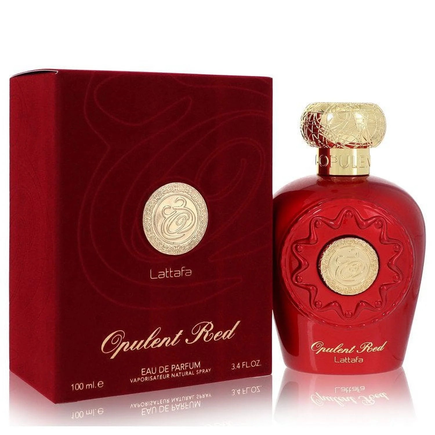 Men'S Opulent Red EDP 3.4 Oz Fragrances 6291108737095