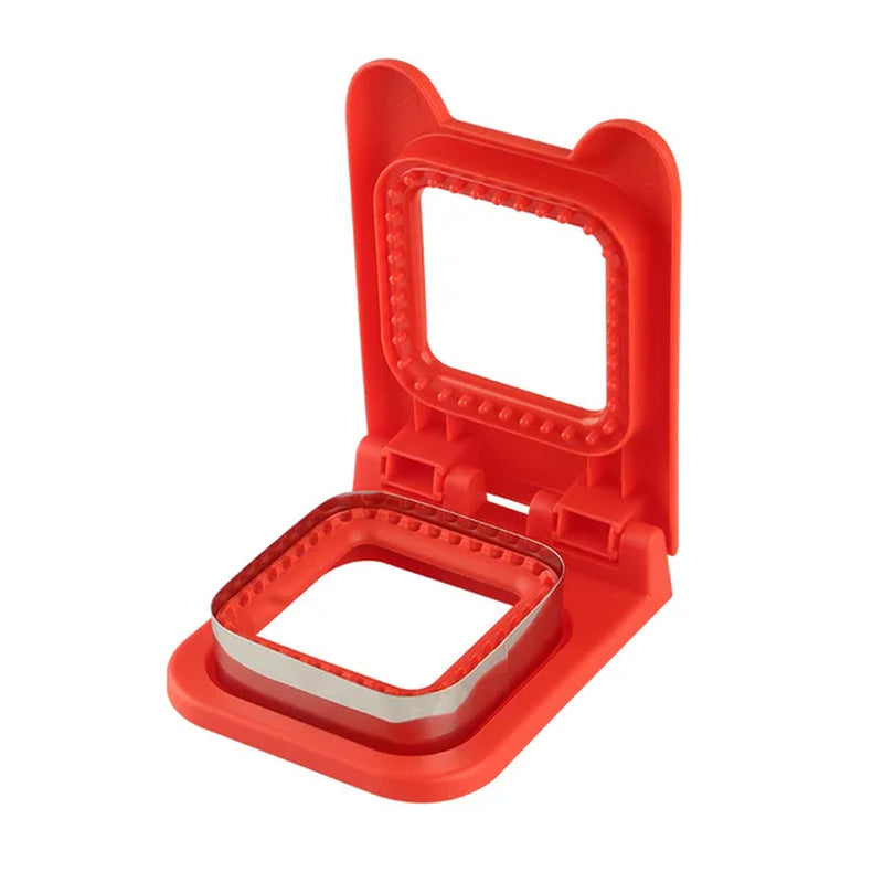 DIY Sandwich Cutters Mould Square Food Toast Bread Mold for Kids Breakfast Vegetable Cutting Molds Baking Accessories