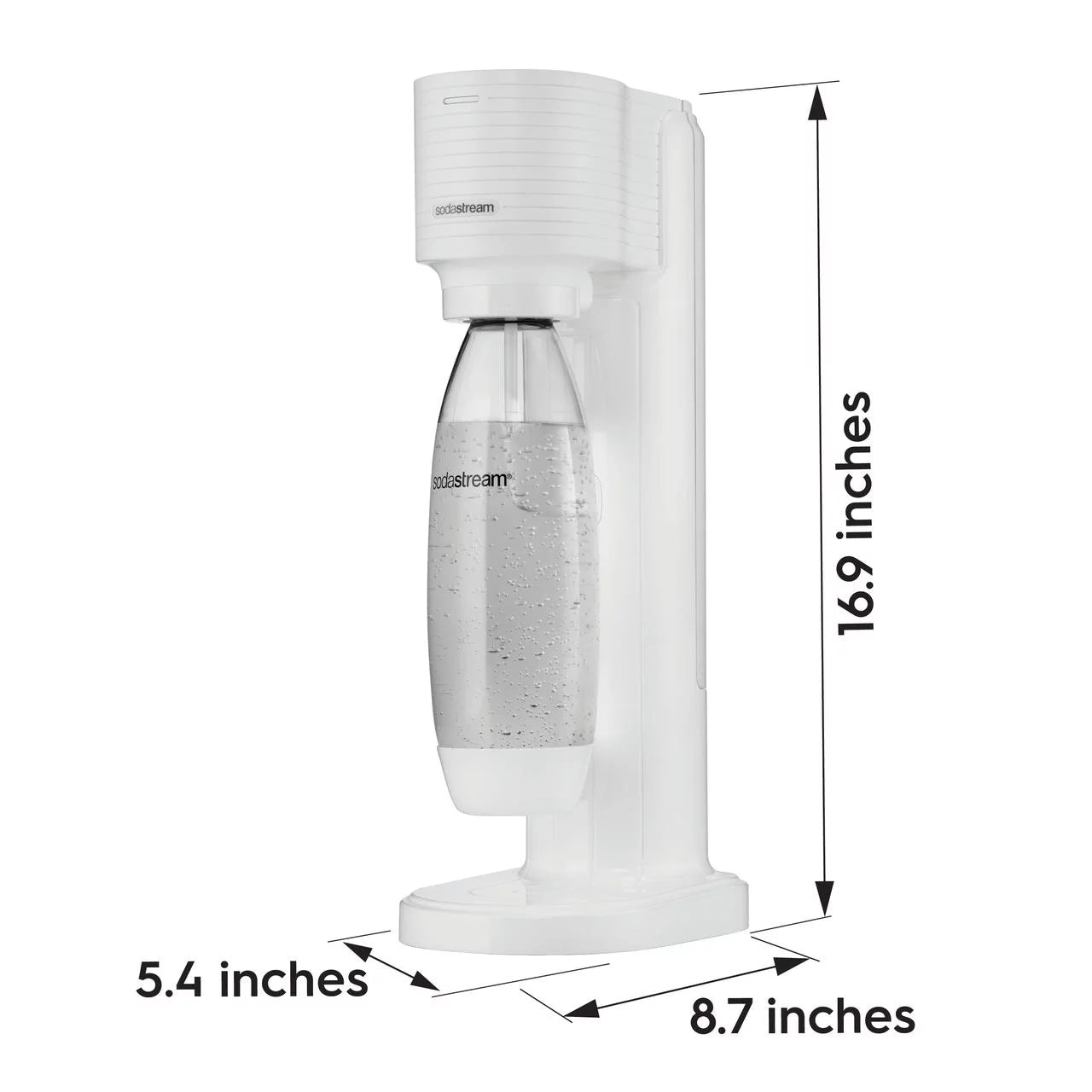 Gaia Sparkling Water Maker - White