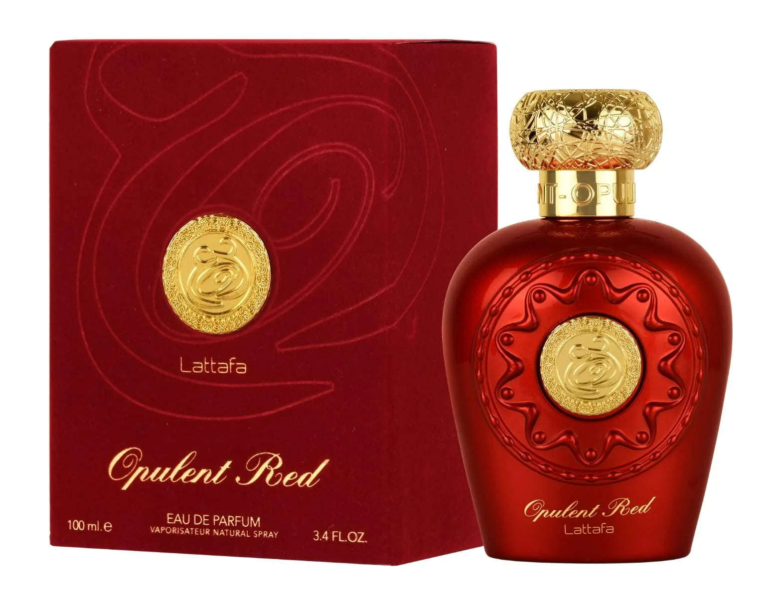 Men'S Opulent Red EDP 3.4 Oz Fragrances 6291108737095