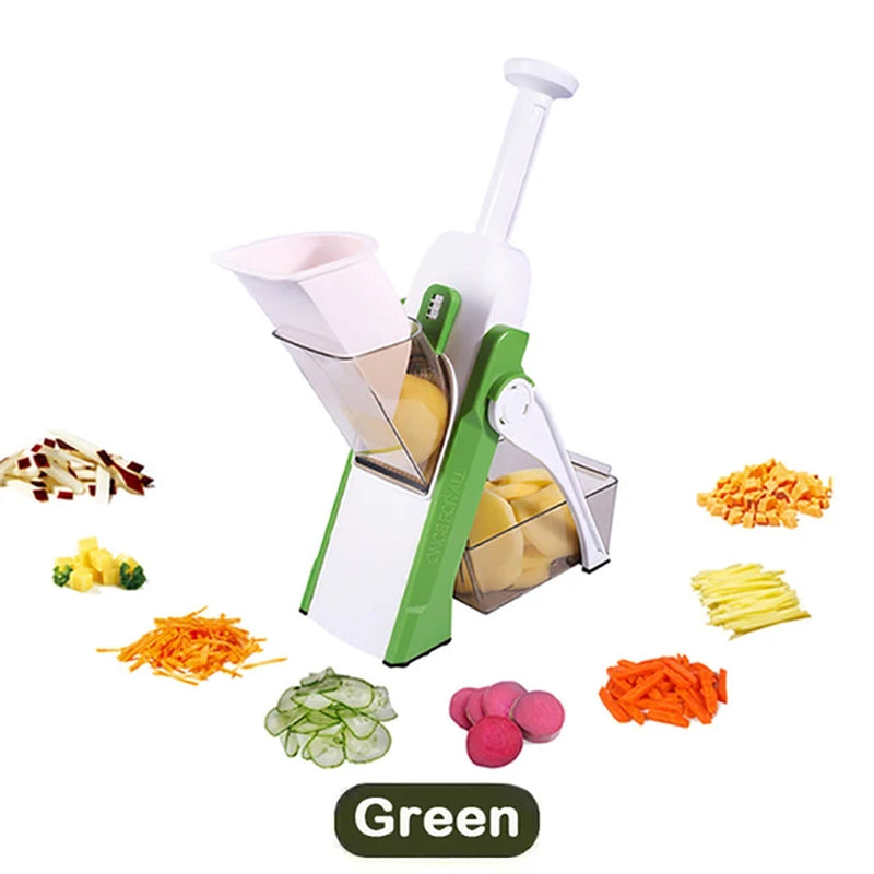 Multi-Functional Vegetable Cutter Household Potato Slicer Kitchen Radish Grater Slicer Kitchen Home Fruit Vegetable Tools