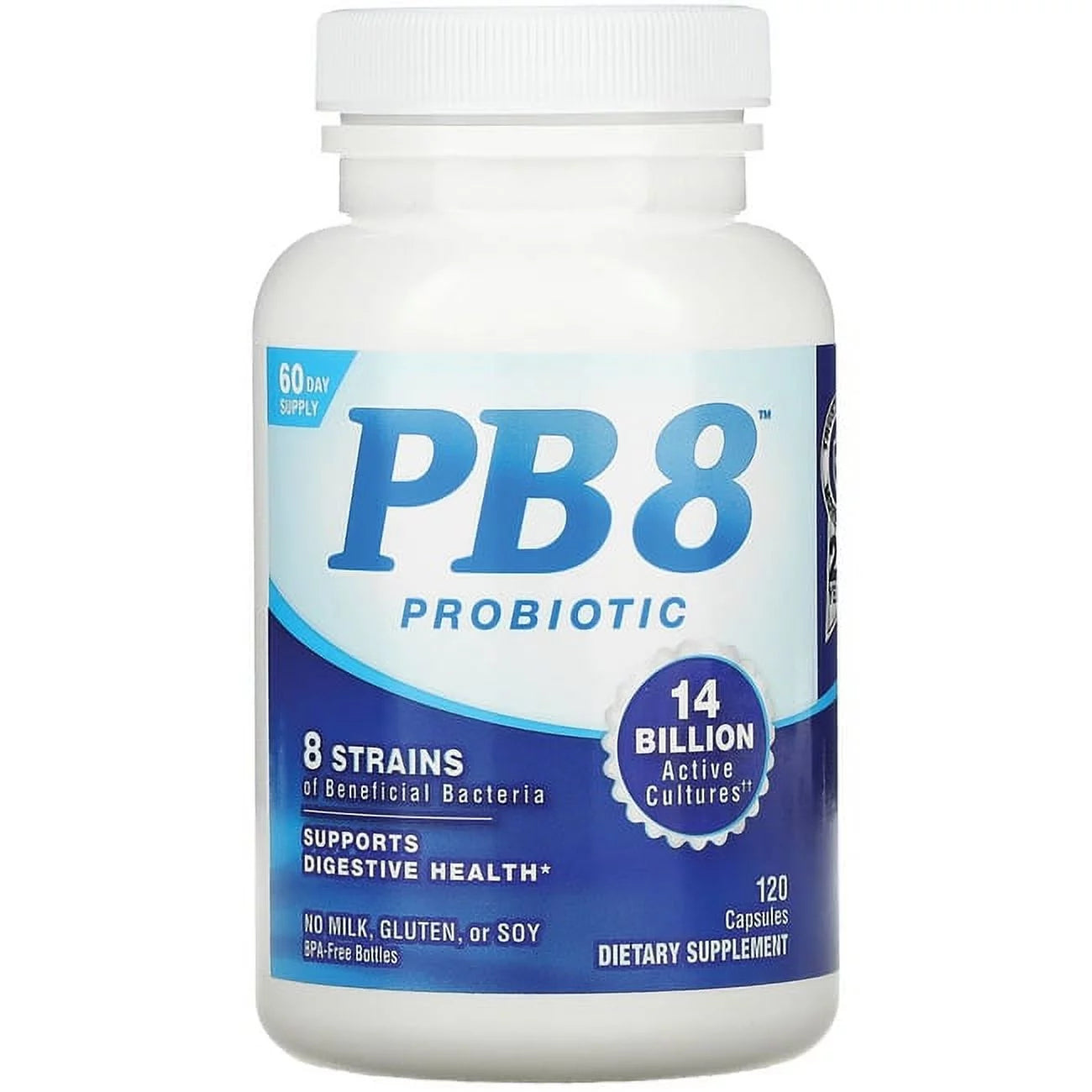 PB8 Probiotic, 120 Capsules