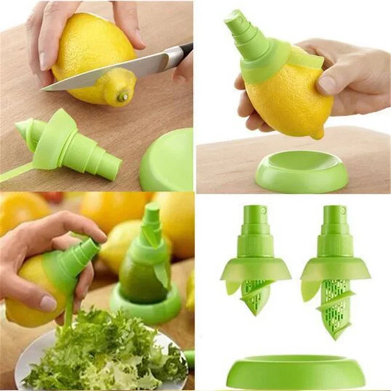 Manual Orange Juice Squeeze Juicer Lemon Spray Mist Orange Fruit Squeezer Sprayer for Salad Fresh Flavor Kitchen Cooking Tools