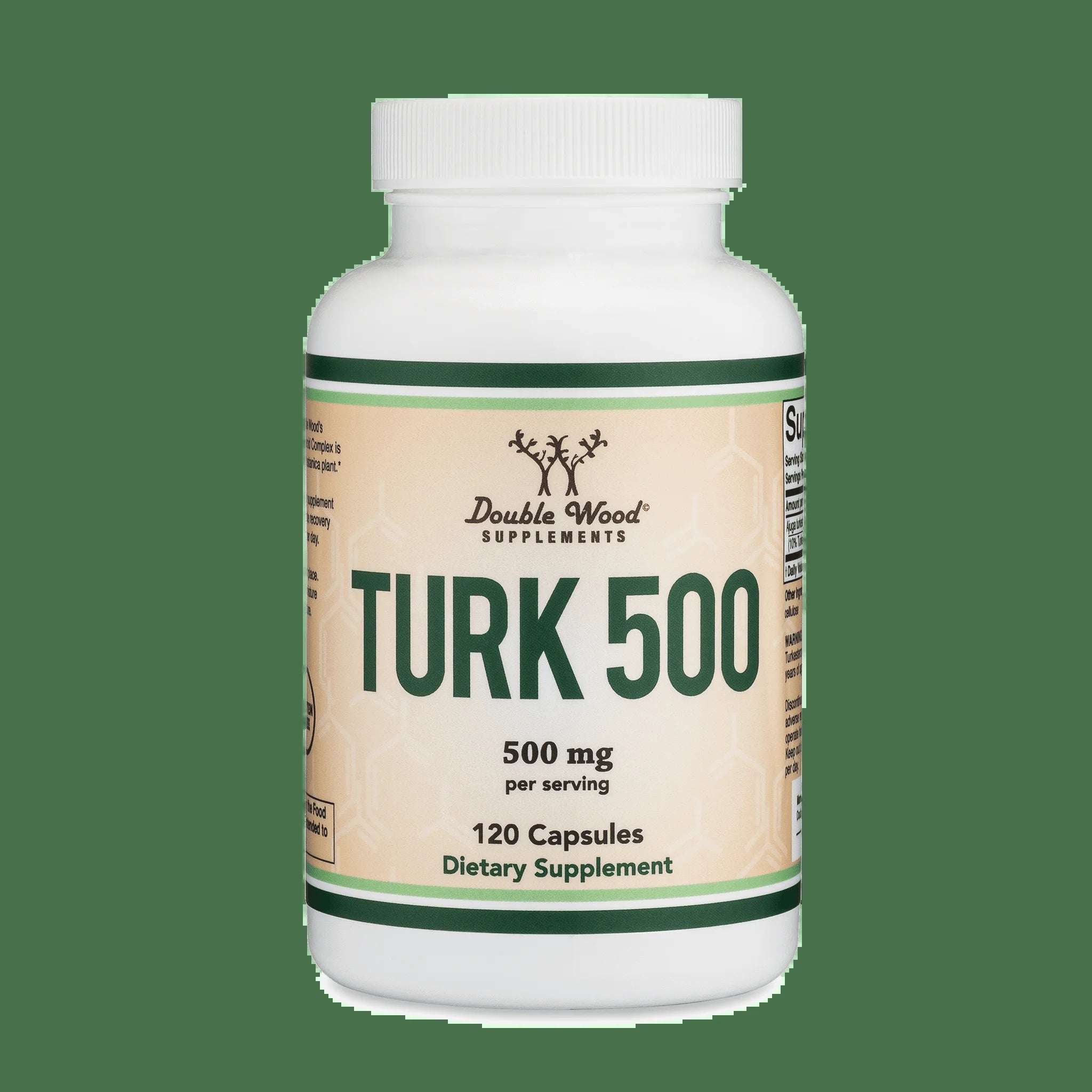 Turkesterone Supplement 500Mg, 120 Capsules (Ajuga Turkestanica Extract Std. to 10% Turkesterone) Similar to Ecdysterone for Testosterone Support by