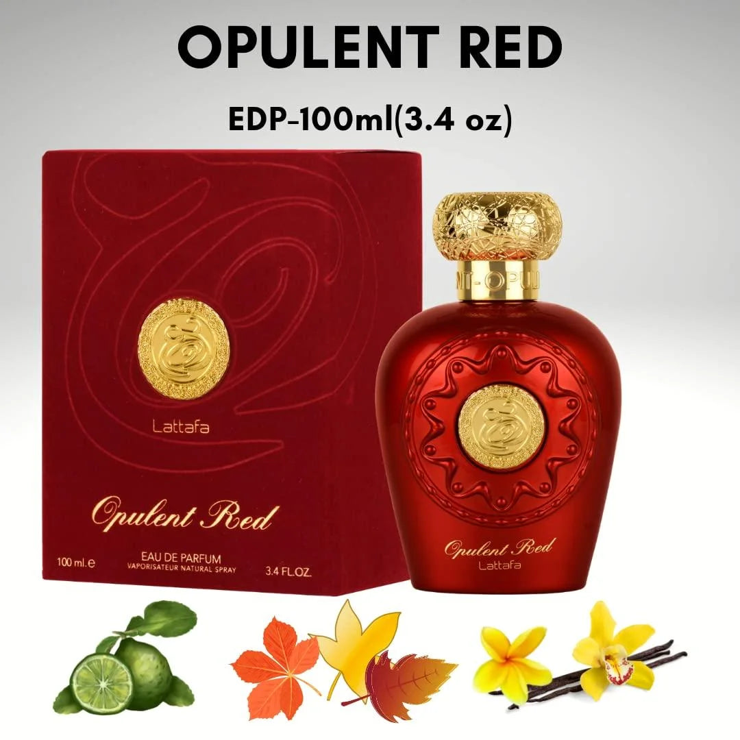 Men'S Opulent Red EDP 3.4 Oz Fragrances 6291108737095