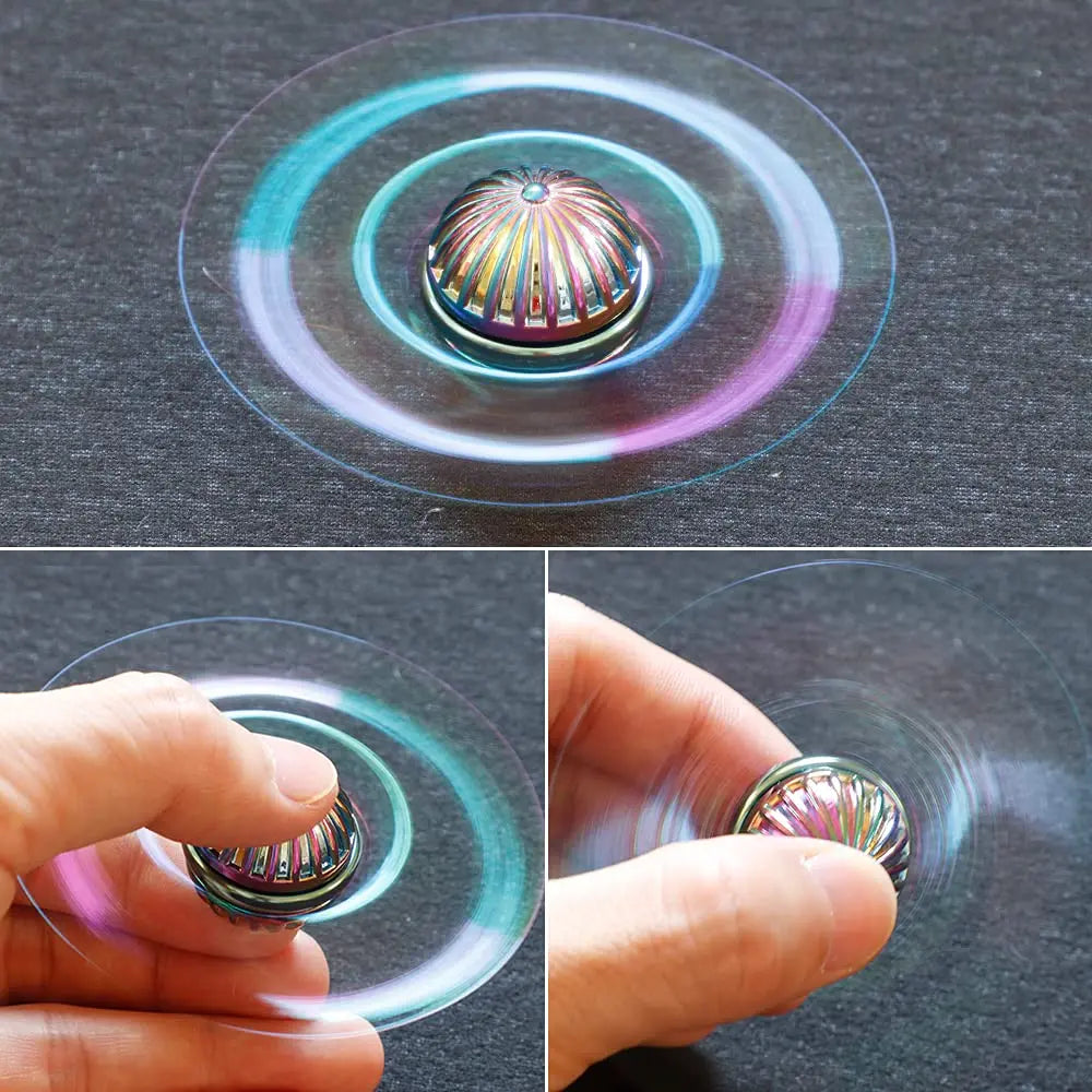 Golden Snitch Fidget Spinner Toys Metal anti Stress Hand Spinner Toys Spinning Gyro Gyroscope Toys for Adult Children Xmas Gifts